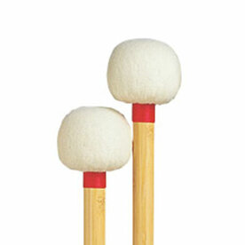 PLAYWOOD Bassdrum mallets (pair) cork core bonded bamboo shaft, felt