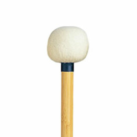 PLAYWOOD Bassdrum mallet wood core bonded bamboo shaft, felt