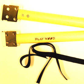 PLAYWOOD Castagnet handle flapper 4 holes, 1 pair