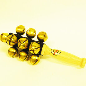 PLAYWOOD Concert bells, 13 brass bells