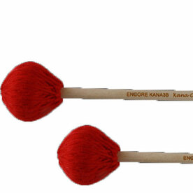 ENCORE Marimba mallets Kana Omori 3R Medium, Rattan handles
