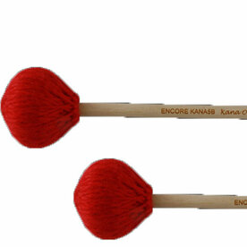 ENCORE Marimba mallets Kana Omori 5R Soft, Rattan handles