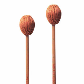 ADAMS Vibraphone mallets, hard rattan, orange trim