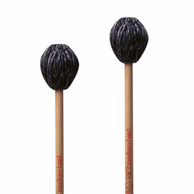ADAMS Vibraphone mallets, med.hard rattan, black trim