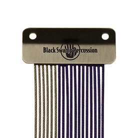 BLACK SWAMP Snares standard 13" cabl.ste coated cable stainless steel