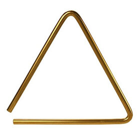BLACK SWAMP Triangle 8" Spectrum Brass