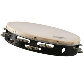 GROVER Tambourine 10" German silver double row