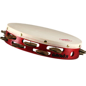 GROVER Tambourine 10" heat treated copper double row