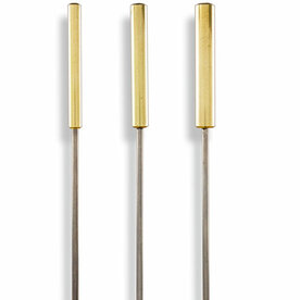 GROVER Triangle beater tubular brass (3)