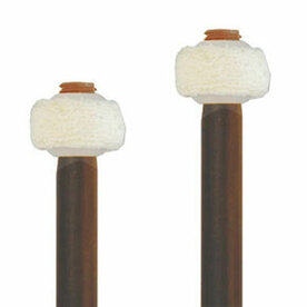 PLAYWOOD Timpani mallets bamboo handles cotton flannel core, adjustable hardness