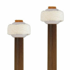 PLAYWOOD Timpani mallets bamboo handles cotton flannel core, adjustable hardness