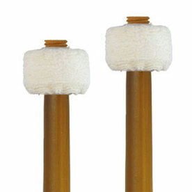 PLAYWOOD Timpani mallets bamboo handles cotton flannel core, adjustable hardness