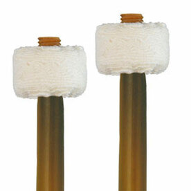 PLAYWOOD Timpani mallets bamboo handles cotton flannel core, adjustable hardness