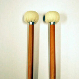 CONCORDE Timpani sticks, extra hard tonkin handles, cork core, silver