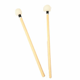 CONCORDE Timpani sticks, hard wooden handles,  cork core, black-silver