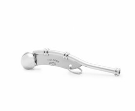 ACME Boatswains pipe 4½" brass nickle pl