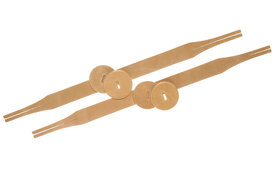 CONCORDE Cymbal straps, leather 29 mm Incl. pads