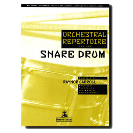 CARROLL Orchestral Repertoire Snare drum