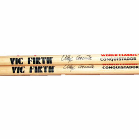 VIC FIRTH Timbale sticks Alex Acuña "Conquistador" - clear