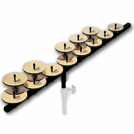 SABIAN Crotales set, high octave + rail