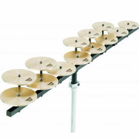 SABIAN Crotales set, low octave + rail