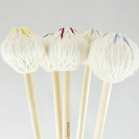 ENCORE Marimba mallets, Nanae Mimura Graduated mixed set no. 3,4,5,6, Rattan