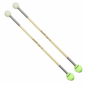 ACOUSTIC PERCUSSION Multi- mallet, rattan, cream and yellow head