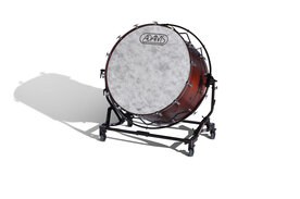 ADAMS Concert bass drum 40" x 22" free suspended stand
