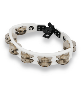 LP Cyclops tambourine mounted white