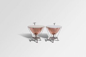 ADAMS Schnellar Romantic Kurbel 60 cm goatskin, high gloss nickel finish