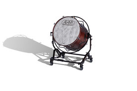 ADAMS Concert bass drum 28 x 22"  Free suspended stand