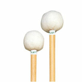 PLAYWOOD Timpani mallets, medium / soft Round corners wood core, german felt