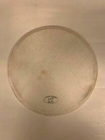 CONCORDE Calfskin white 10", on metal