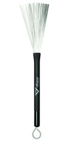 VATER Wire brush, rubber handle, retractable