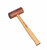PLAYWOOD Chime hammer laminated birch wood , piece,  maple shaft, 42mm
