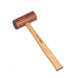 PLAYWOOD Chime hammer laminated birch wood , piece,  maple shaft, 42mm