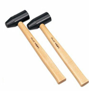 PLAYWOOD Chime hammer acetal, pair maple shaft, 35-20 mm