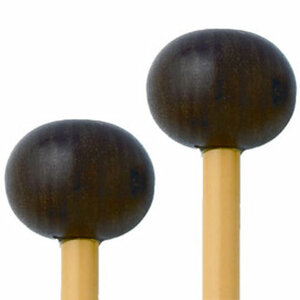 PLAYWOOD Xylophone Mallets very hard 31 ebony ball head