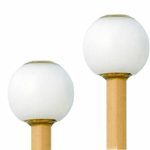 PLAYWOOD Glockenspiel mallet, white Acetal ball head