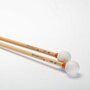 SCHLAGKRAFT Xylophone mallet orange trim, 25 mm