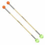 ACOUSTIC Multi- timbral mallet, rattan, orange and yellow head