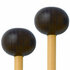 PLAYWOOD Xylophone Mallets very hard 31 ebony ball head_