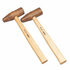 PLAYWOOD Chime hammer oak wood, pair maple shaft, 35-20 mm_